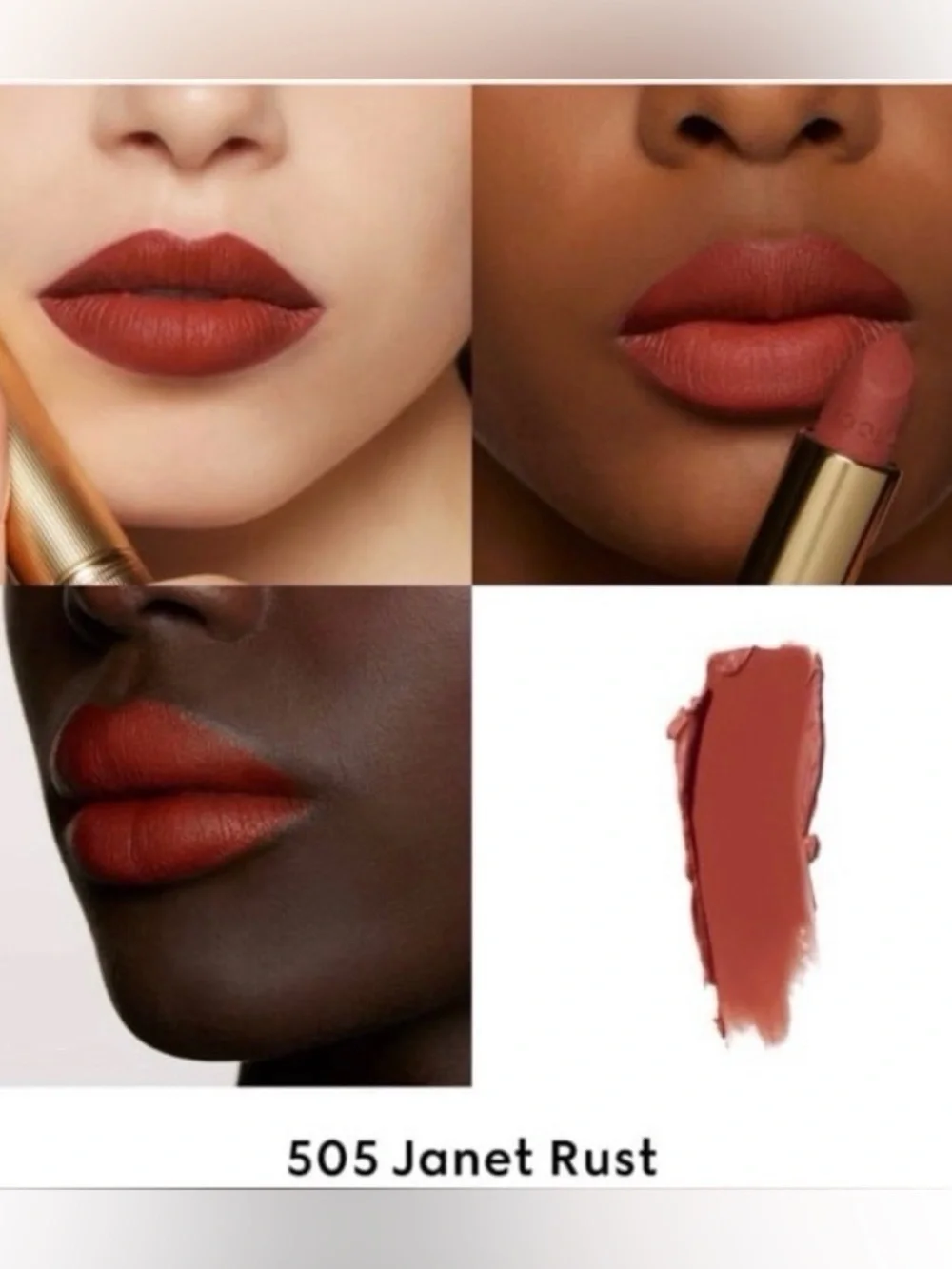 GUCCI 505 Janet Rust Matte Lipstick